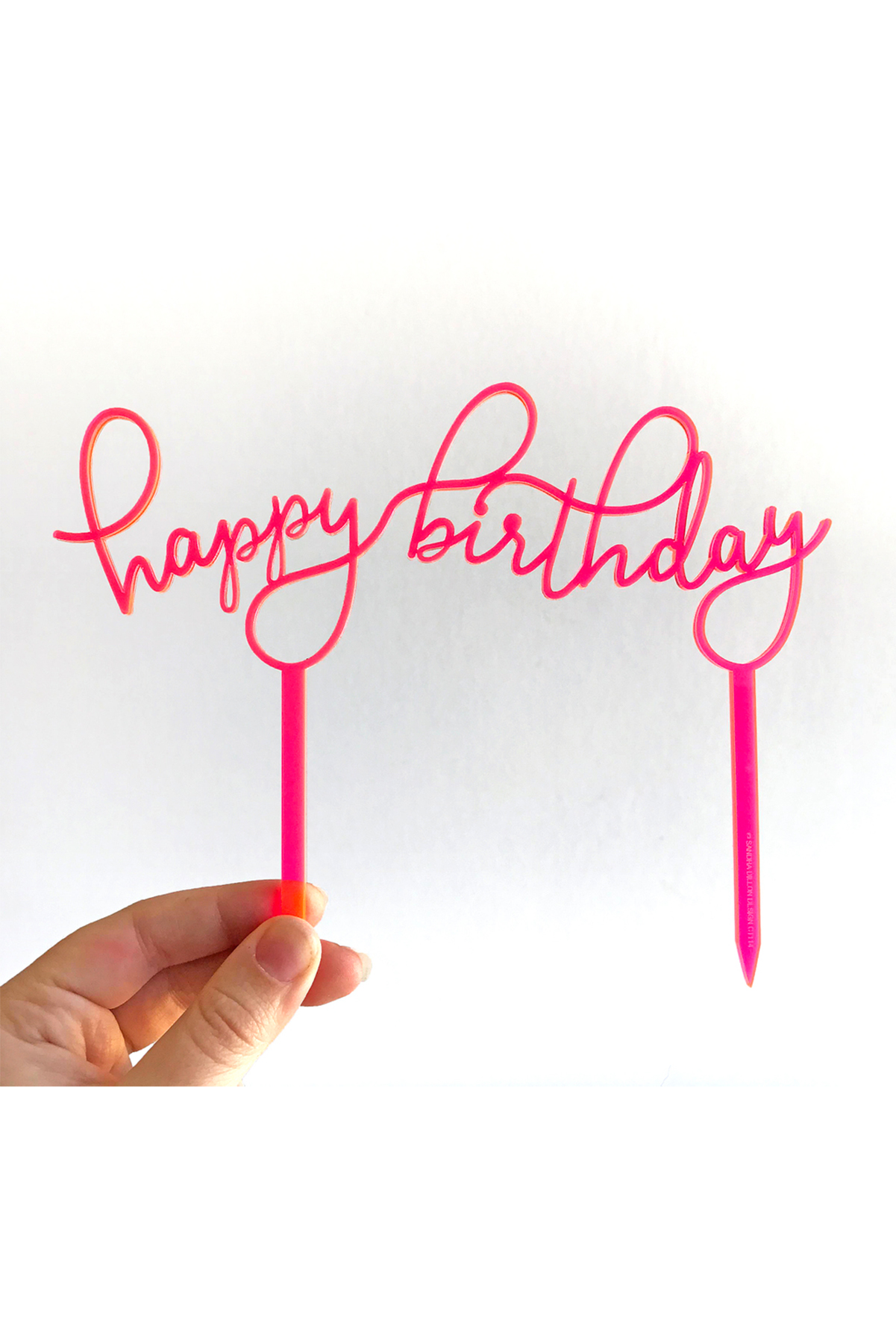 Happy Birthday Pasta Şişesi Seti
