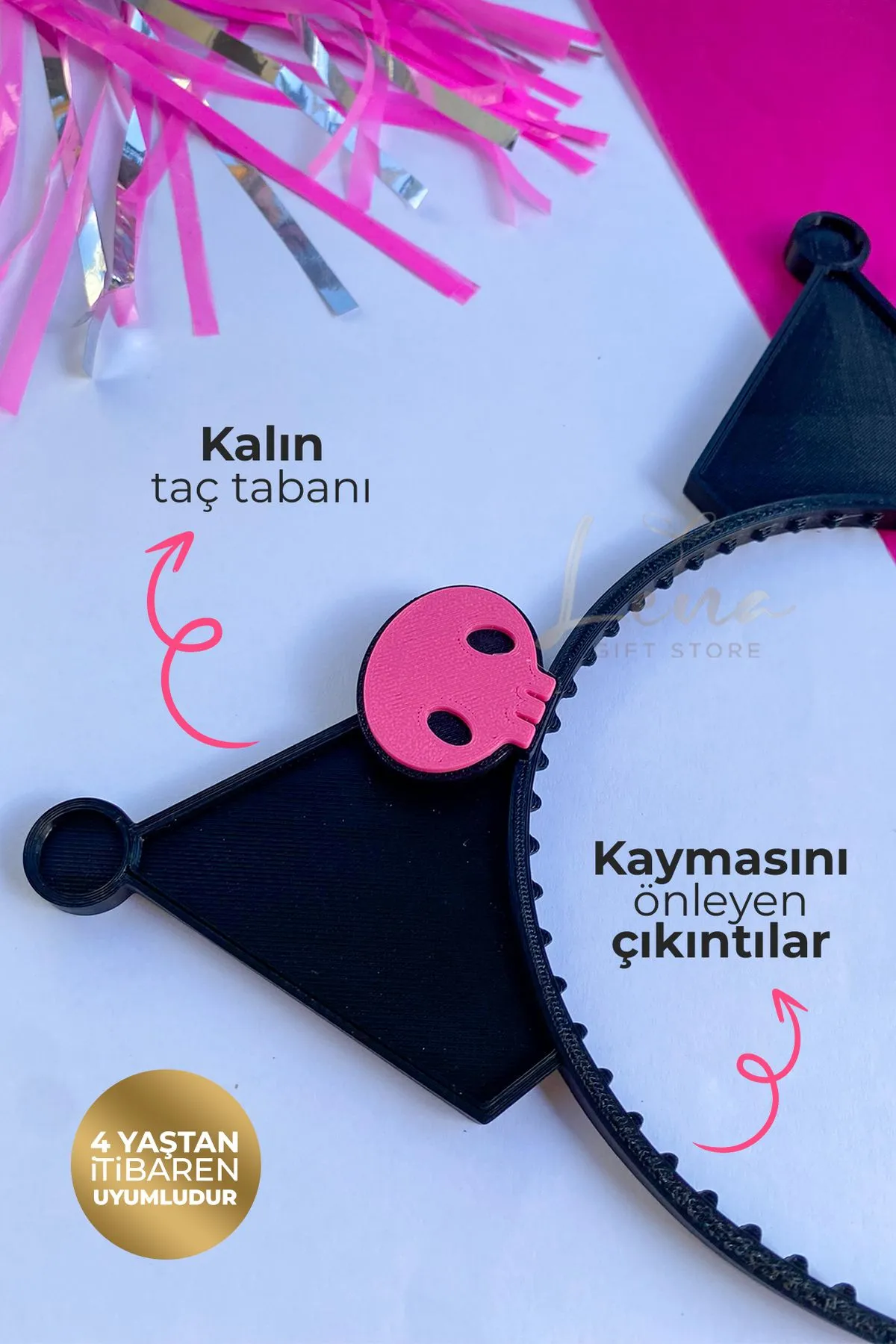 Kuromi Taç Saç Aksesuarı