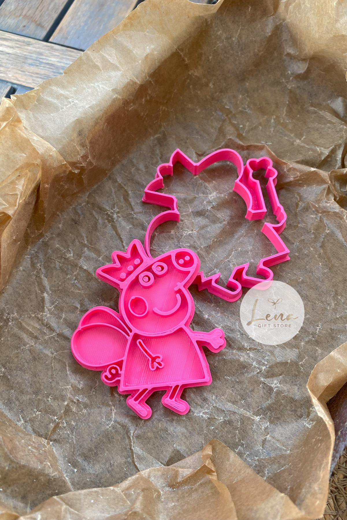 Peppa Angel Kurabiye Kalıbı