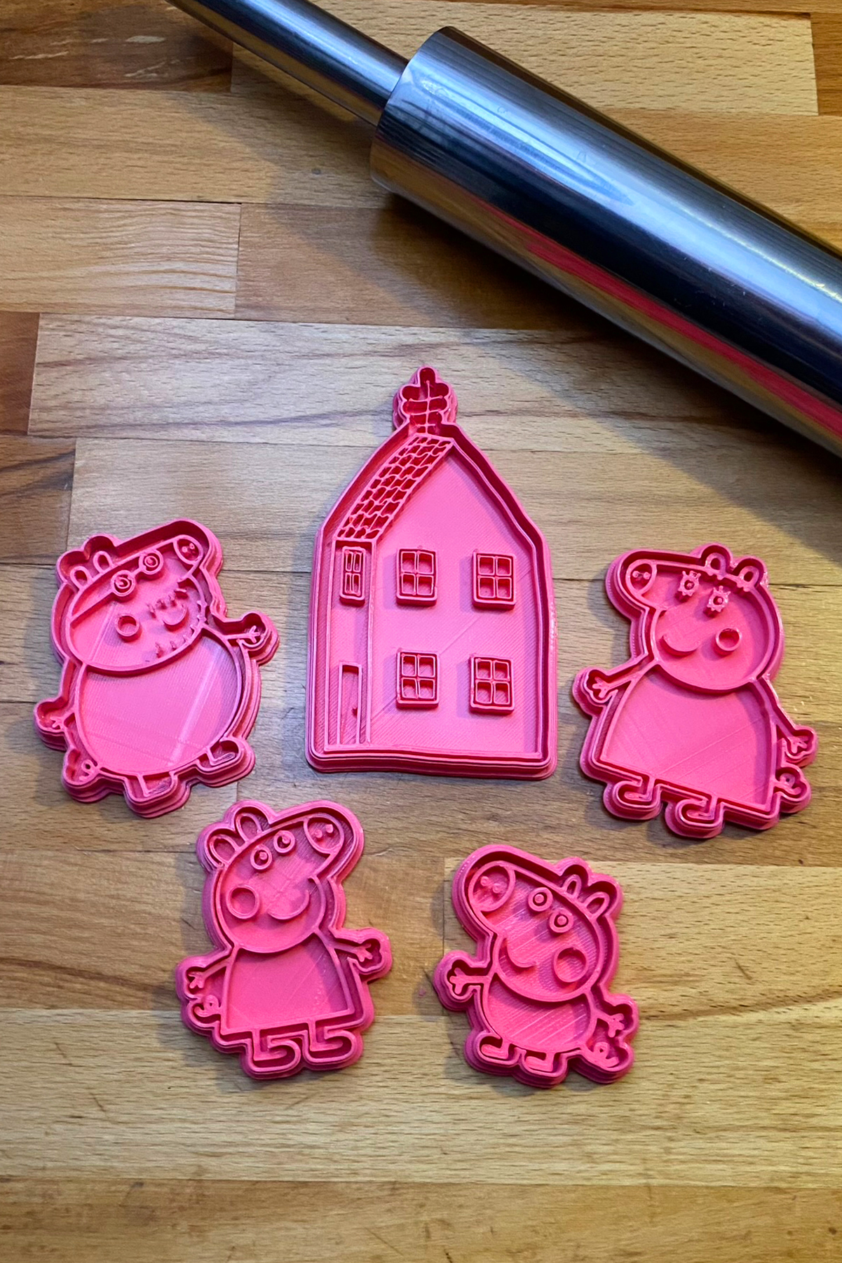 Peppa Pig Kurabiye Kalıbı Seti
