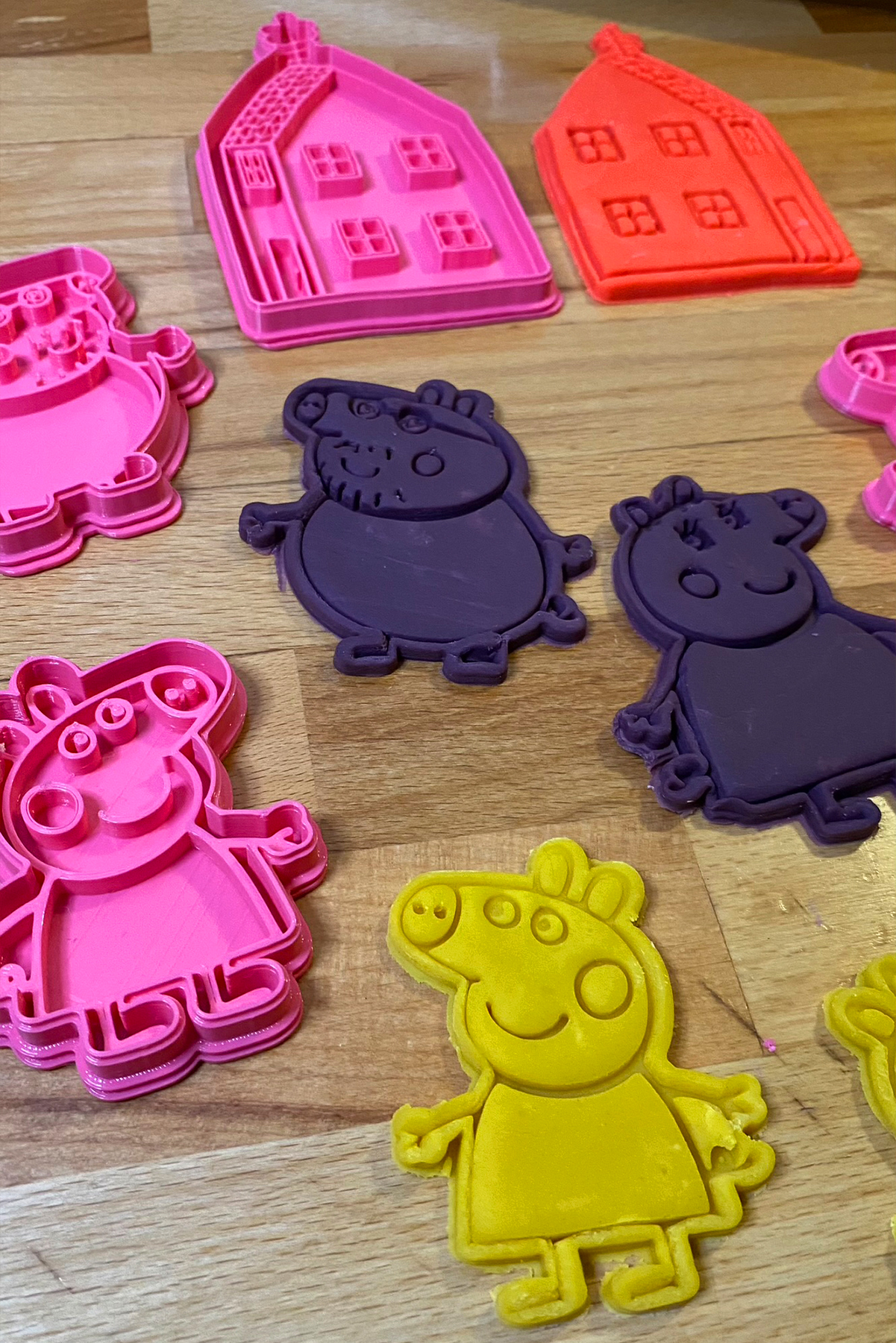 Peppa Pig Kurabiye Kalıbı Seti