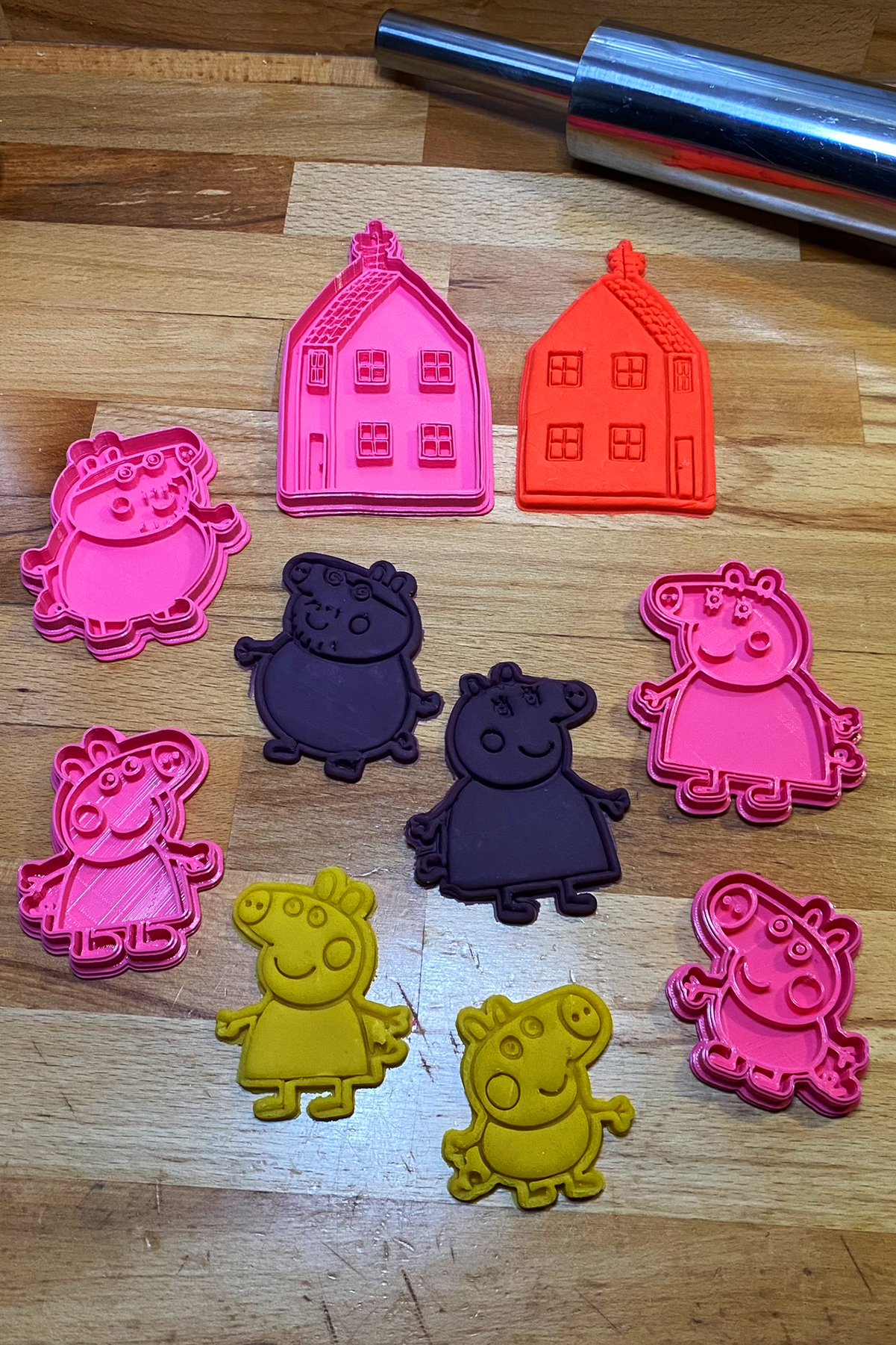 Peppa Pig Kurabiye Kalıbı Seti