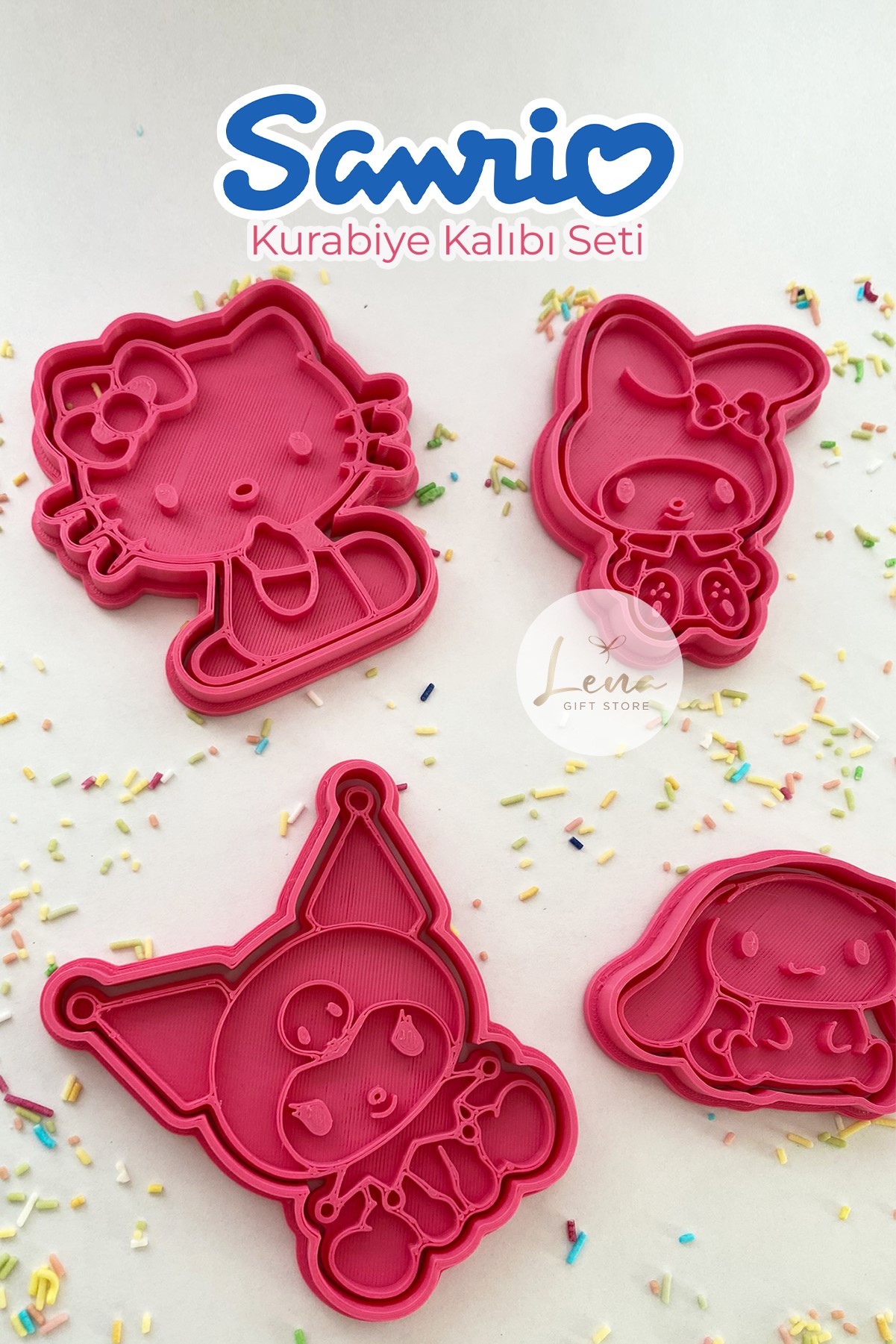 Sanrio Kurabiye Kalıbı Seti